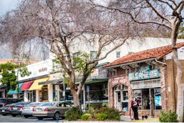 shops in Claremont Village
